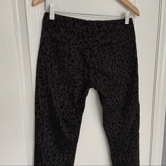 4 for $20 🖤 SUKO JEANS Black Leopard Print Skinny Jeans - Picture 3 of 4